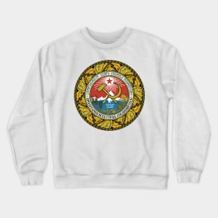 Emblem of the Adjar Autonomous Soviet Socialist Republic Crewneck Sweatshirt